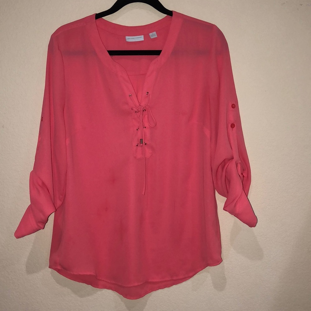 Mid Sleeve dress shirt